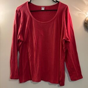 Old Navy Crimson Knit Sweater